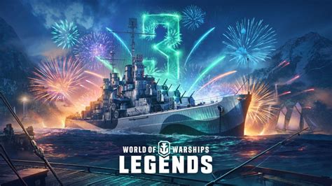 World Of Warships Legends Third Year Anniversary Update