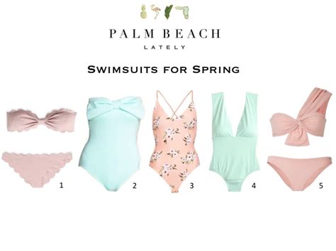 Swimsuits For Spring Palm Beach Lately