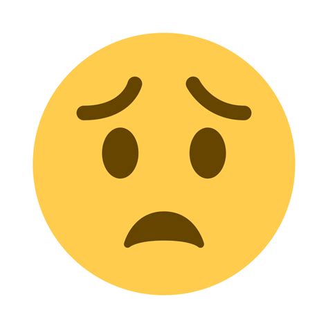 😟 Worried Face Emoji What Emoji 🧐