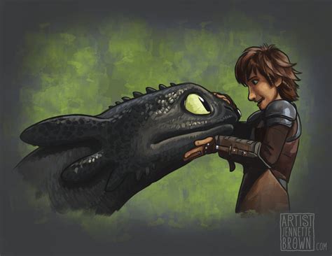 Hiccup And Toothless By Sugarpoultry On Deviantart