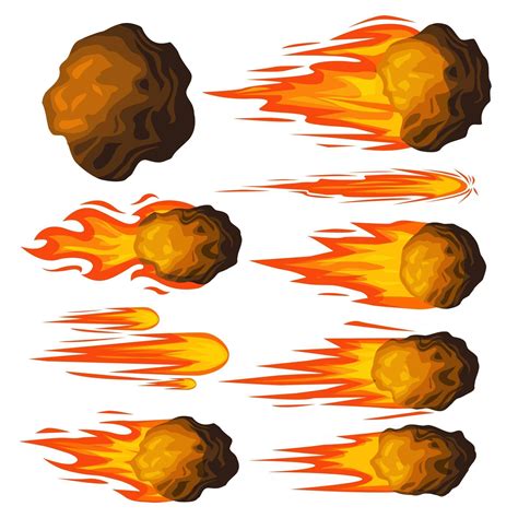 Meteor Icon Collection 2826143 Vector Art At Vecteezy