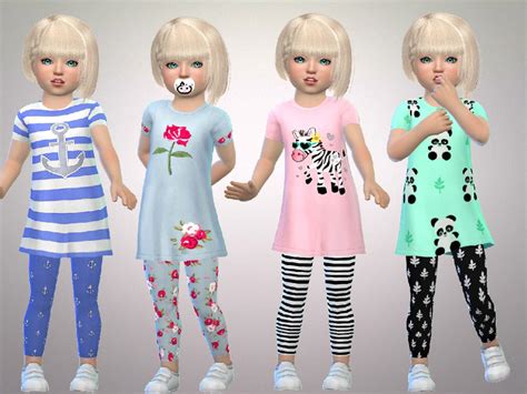 Toddler Girls Full Outfits The Sims 4 Catalog