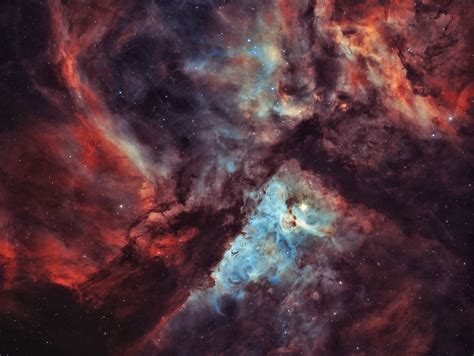My 5 Hour Exposure Of The Carina Nebula Taken From My Backyard R