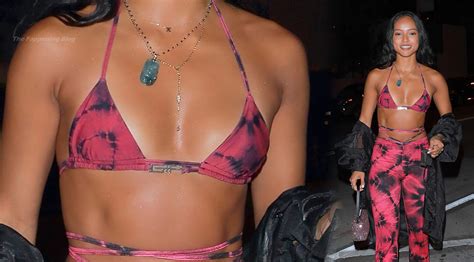 Karrueche Tran Is Turning Heads In Her Sexy Outfit As She Heads Out For Dinner 24 Photos