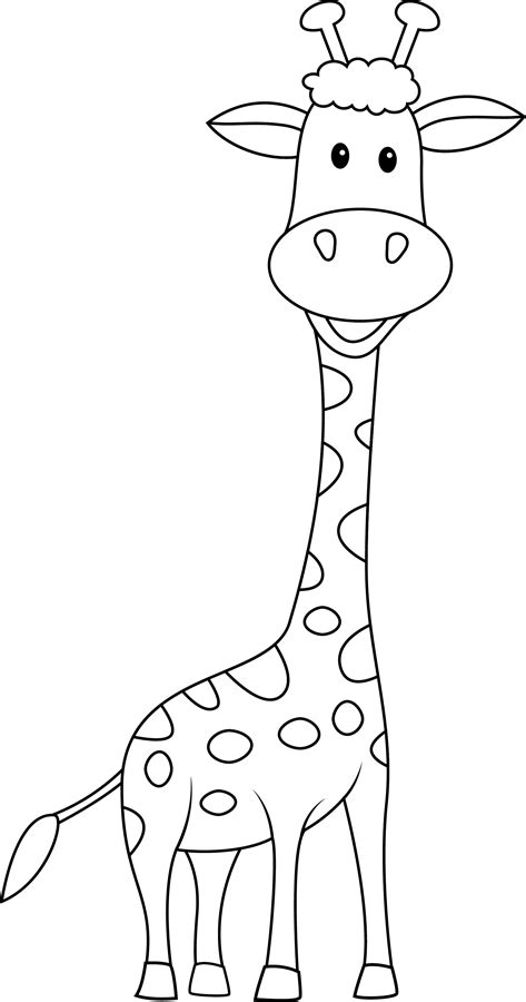 Une Girafe Plus Art Drawings For Kids Art Drawings Simple Drawing For