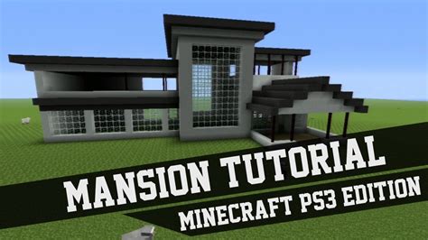 Mansion Tutorial Minecraft 1 Xbox 360xbox Oneps3