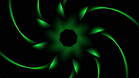 Green Energy Abstract Fractal Background And Screensaver Animation