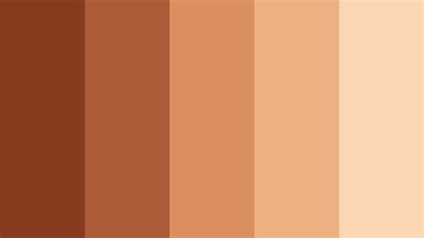 Brown Skins Color Palette Paleta De Cores De Pele Cores De Pele