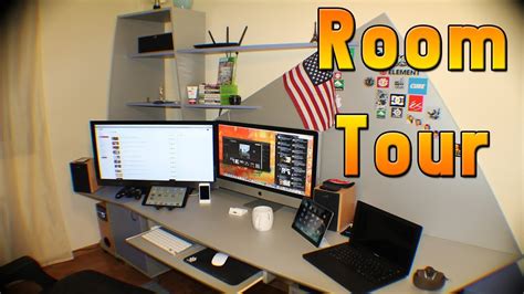 Ultimate Tech Room Tour And Desk Tour 2014 Youtube
