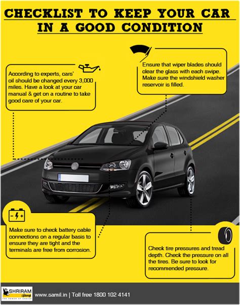 Best Checklist To Keep Your Car In A Good Condition Shriram Automall
