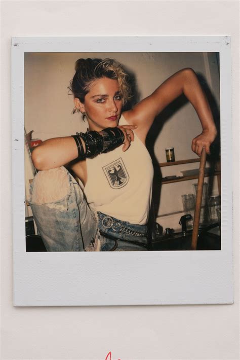 Before Madonna Was Famous She Posed For These Polaroids Madonna