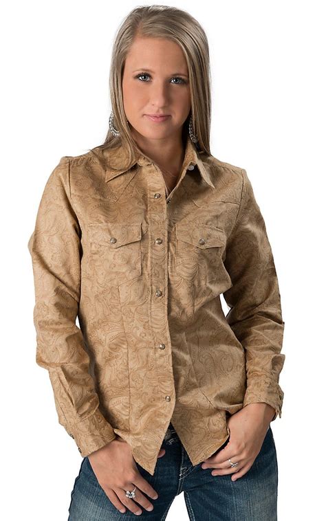 Pin By Cavenders On Womens Shirts Ladies Western Shirts Western Shirts Western Wear For Women
