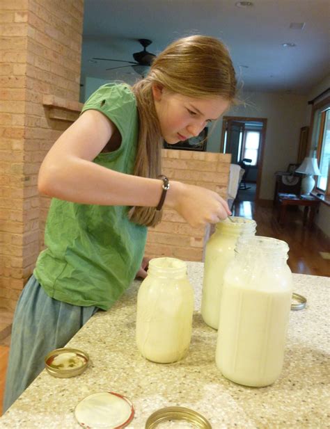 Growing Up Mormish Churning Our Own Cultured Butter