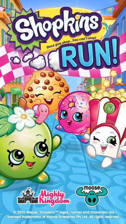 Shopkins Run By Mighty Kingdom