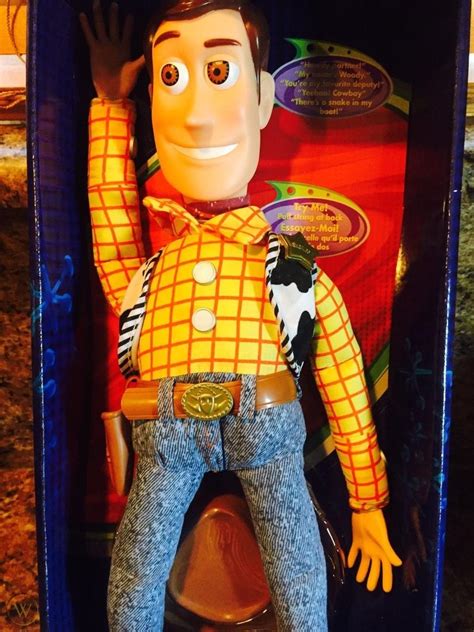 Toy Story Woody Pull String Doll 1241 T Disney Store Exclusive Rare