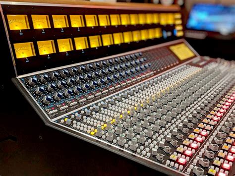Three Api 2448 Consoles Installed For Demo In Vintage King Showrooms