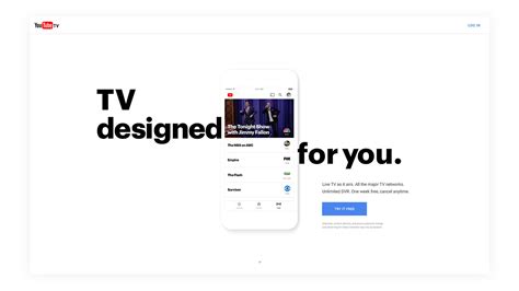 Youtube Tv Launch On Behance