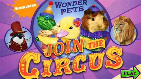 Wonder Pets Join The Circus On A Summer Vacation As Emcees Hd Wallpaper