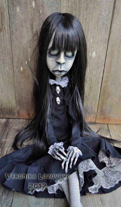Gothic Art Doll Creepy Possessed Girl Elza 30 Muñecos De Miedo