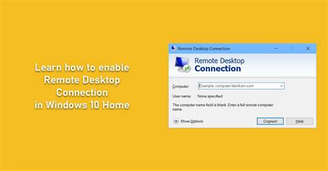 How To Enable Remote Desktop On Windows 11 Home Step By Step Guide