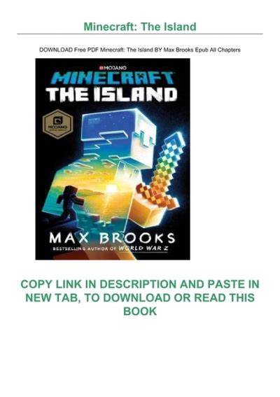 Download Free Pdf Minecraft The Island By Max Brooks Epub All Chapters