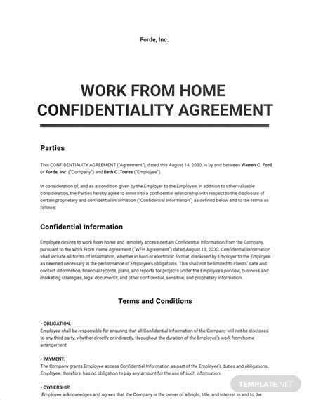 203 Work From Home Templates Free Downloads