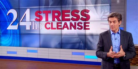 Dr Ozs 24 Hour Stress Cleanse Pt 1 The Dr Oz Show