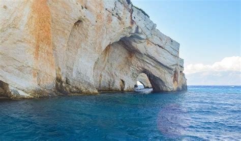 Blue Caves Of Zakynthos Island Greece Stock Photo Image Of Nature