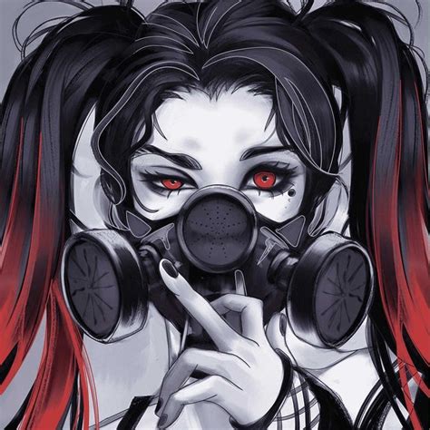 Anime Girl Gas Mask