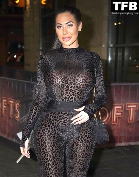 Chloe Ferry Goes Braless In See Thru Number For Night On The Toon 23 Photos Thefappening