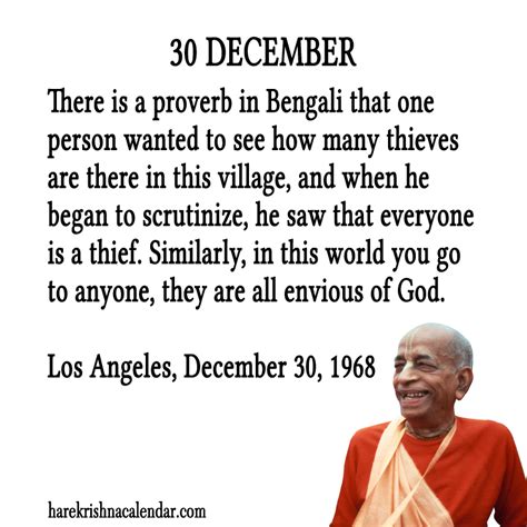 30 December Hare Krishna Calendar