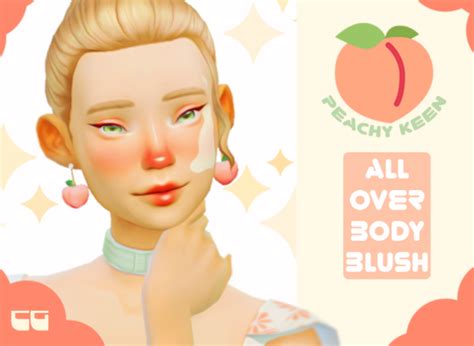 Sims 4 Body Blush Mmfinds The Sims 4 Skin Sims 4 Body Mods Sims 4