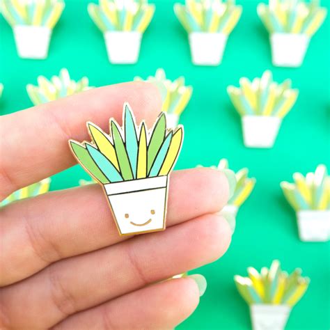 Plant Enamel Pin Joanne Hawker