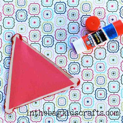Easy Summertime Kids Craft Strawberry In The Bag Kids Crafts