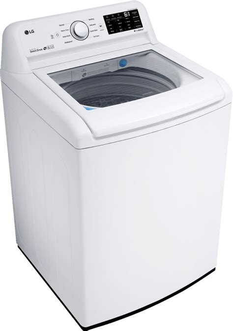 Lg 45 Cu Ft High Efficiency Top Load Washer With Turbodrum