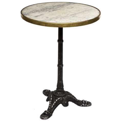 New and used dining tables for sale in san diego, california on facebook marketplace. French Antique Marble & Iron Bistro Table | From a unique collection of antique and modern end ...