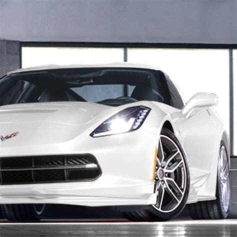 2015 Corvette Ground Effects White Corvette Sports Car Brands