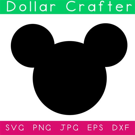 mickey svg silhouette svg mickey cut file disney png mickey png disney images and photos finder