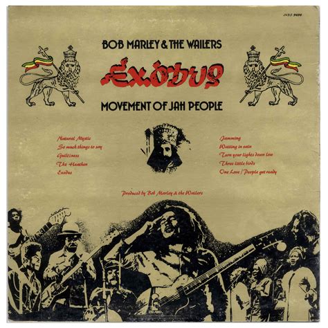 Lot Detail Bob Marley Signed Exodus Album Boldly Signed