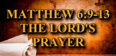 The Lords Prayer A Word From God