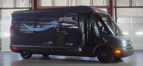 Amazon Unveils Its Rivian Made Electric Delivery Van With Cool Interior