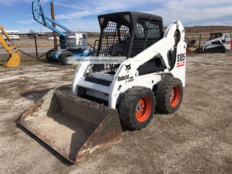 Bobcat S185 Skid Steer Loader High Flow Auxiliary Hydraulics Low Hour