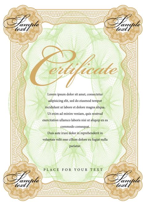 Editable Certificate Of Commendation
