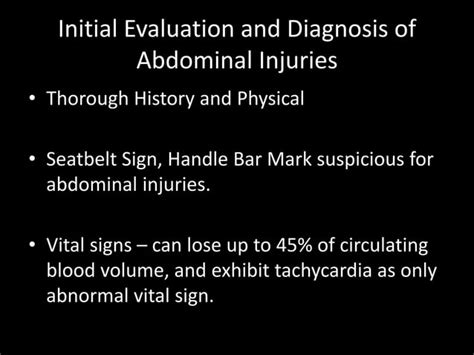 Pediatric Abdominal Trauma