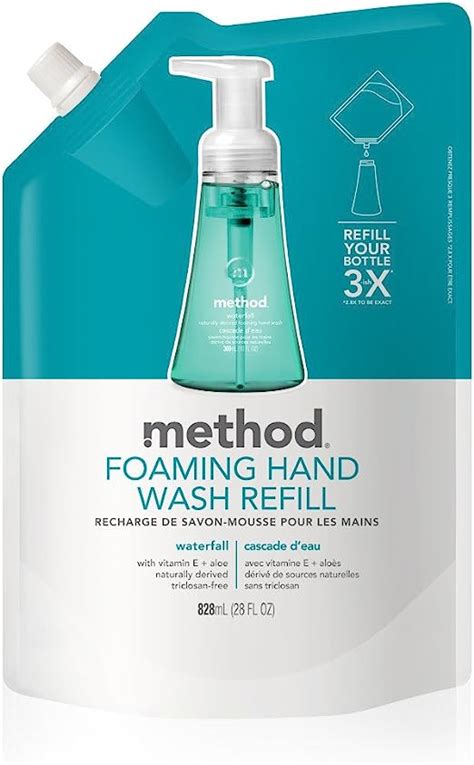 Method Foaming Hand Wash Refill Waterfall 28 Fl Oz 828 Ml Amazon