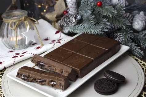 Turr N De Chocolate Con Galletas Oreo Navidad Sin Lactosa Recetas