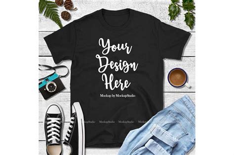 With its size and texture, you would definitely make or perform anything or activities you want to do. Fall Black Shirt Mock Up, Gildan 64000 Tshirt Mockup By ...