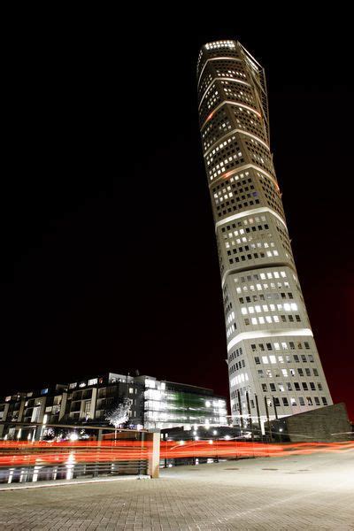 Turning Torso At Night Photography Art Prints And Posters By Michael