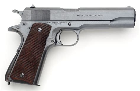 Colt Model Of 1911 Us Army Transition 1911a1 M1911a1 45