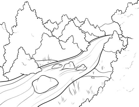 River Coloring Pages To Download And Print For Free